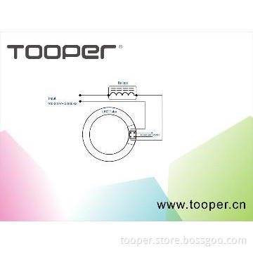 16W SMD3014 T9 Circular LED Tube Light